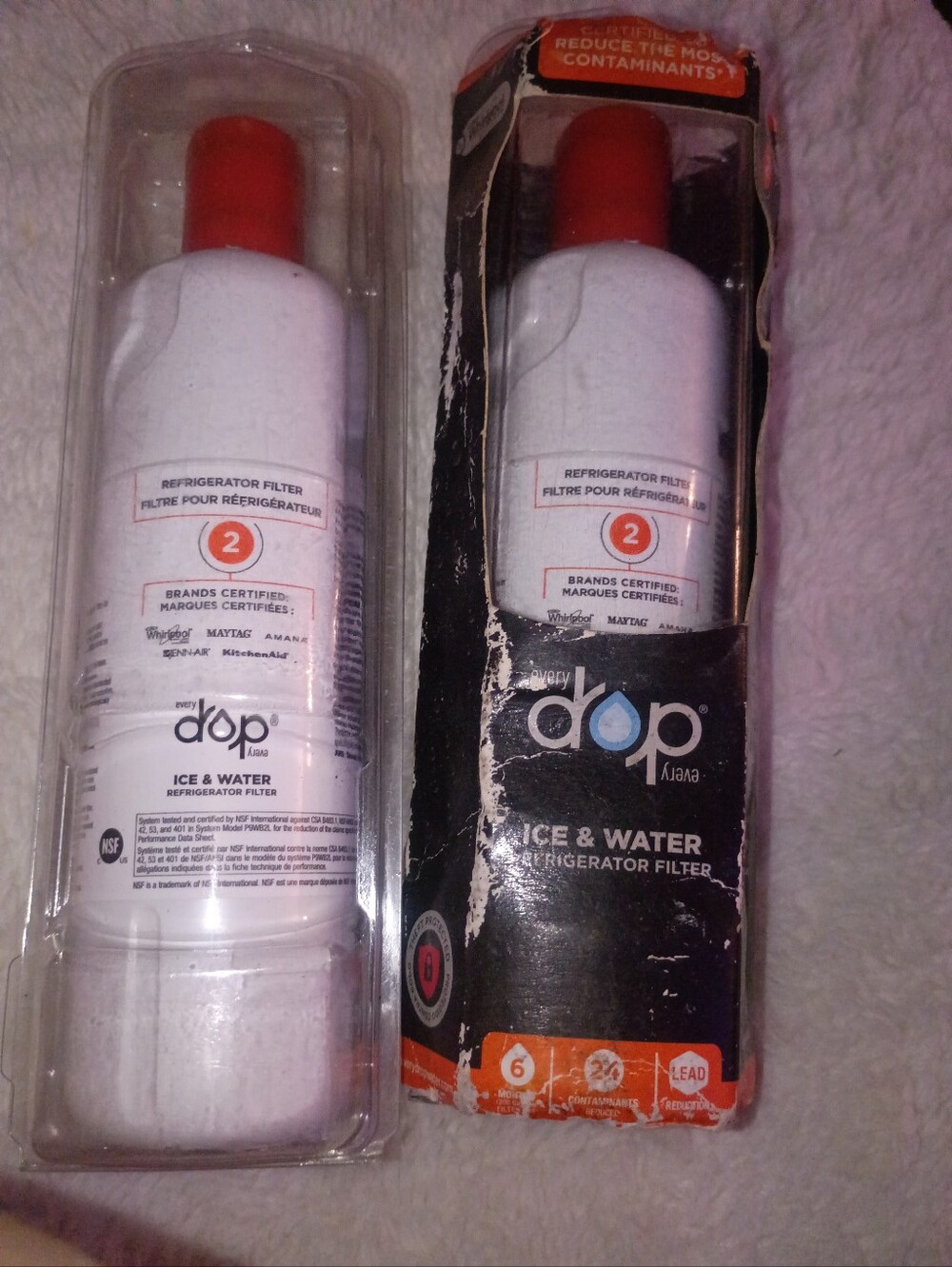 Ice & Water Refrigerator Filter - EDR2RXD1